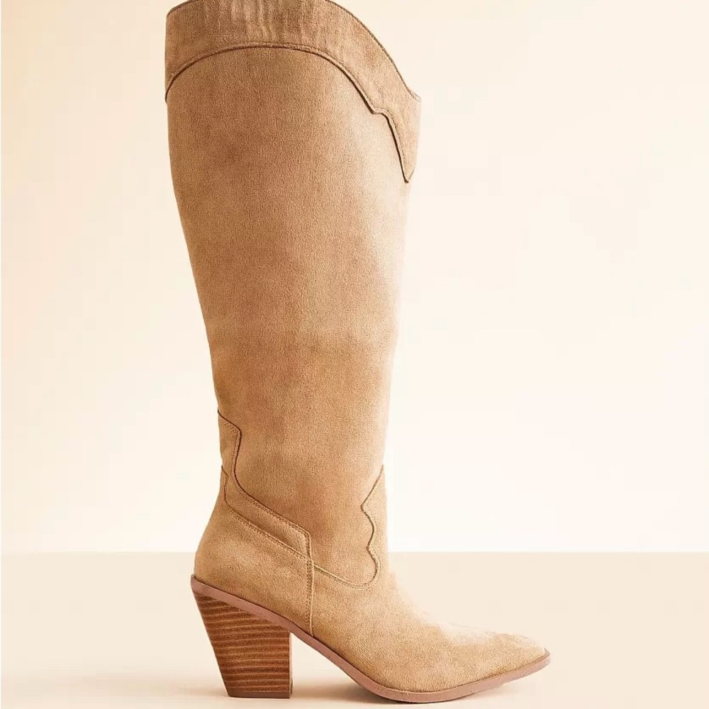 Mi.iM Tan Heeled Boots